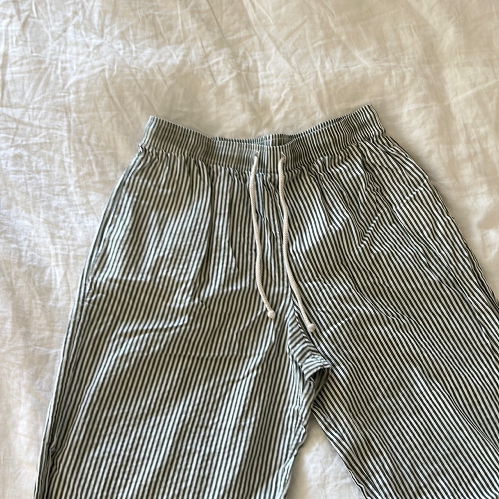 Donni long striped pants